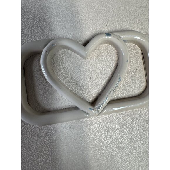 Betsey Johnson Star-Shaped Handbag With Pink & Black Chain Handles - Picture 4 of 10